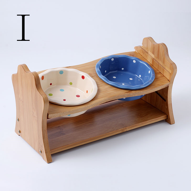 Title 18, Adjustable Height Cat Bowl Ceramic Single And D...