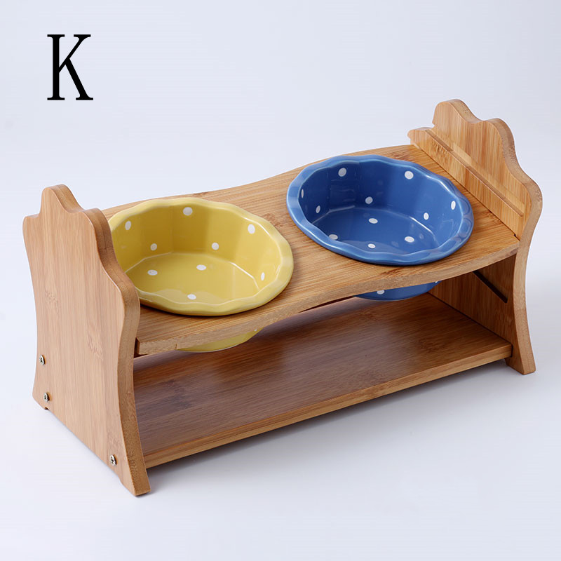 Title 16, Adjustable Height Cat Bowl Ceramic Single And D...