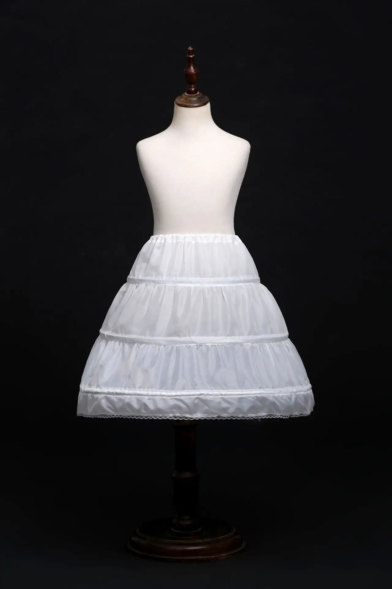 Children'S Princess Skirt Petticoat Girl'S Little Wedding Long Dress