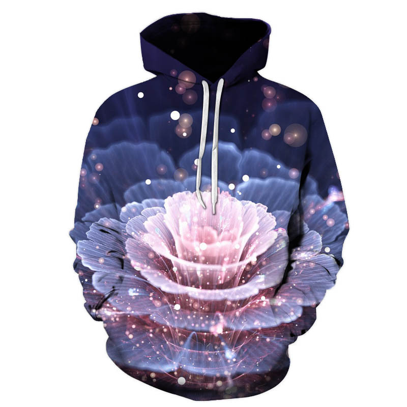 European And American Trendy New 3D Digital Printing