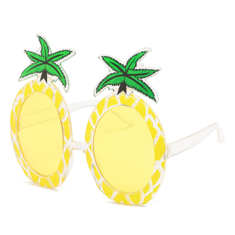 Title 2, Custom Hawaiian Style Pineapple Party Sunglasses