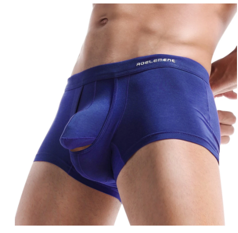 Men's Underwear Youth Scrotum Support Bag Gun Bullet Bottom Pants