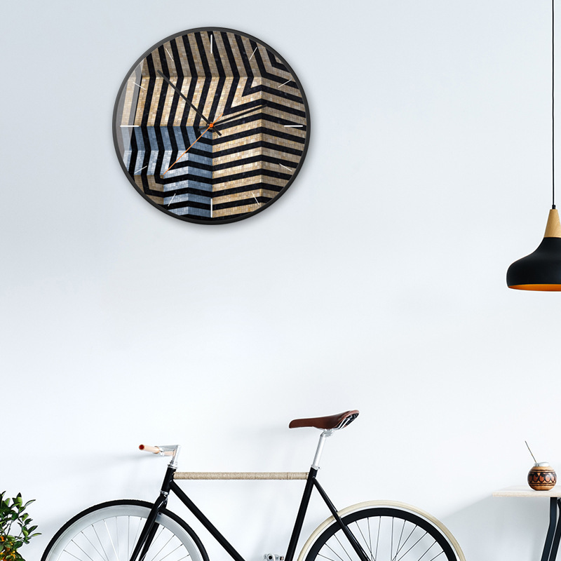 Clock Geometry Fashion Wall Clock Modern Minimalist Nordic Style