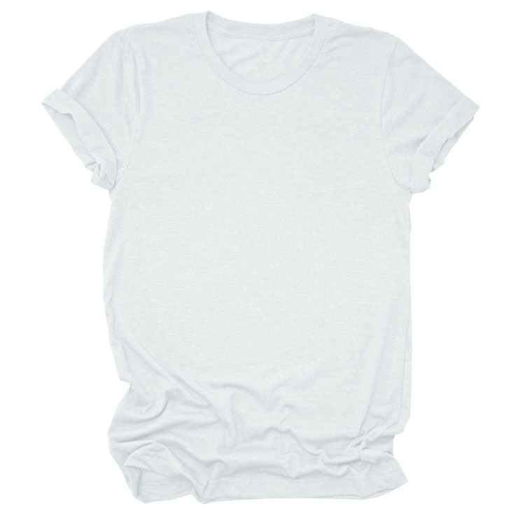 Pure Color Blank Loose Large Size T-shirt Short Sleeve Men And Women Same Style