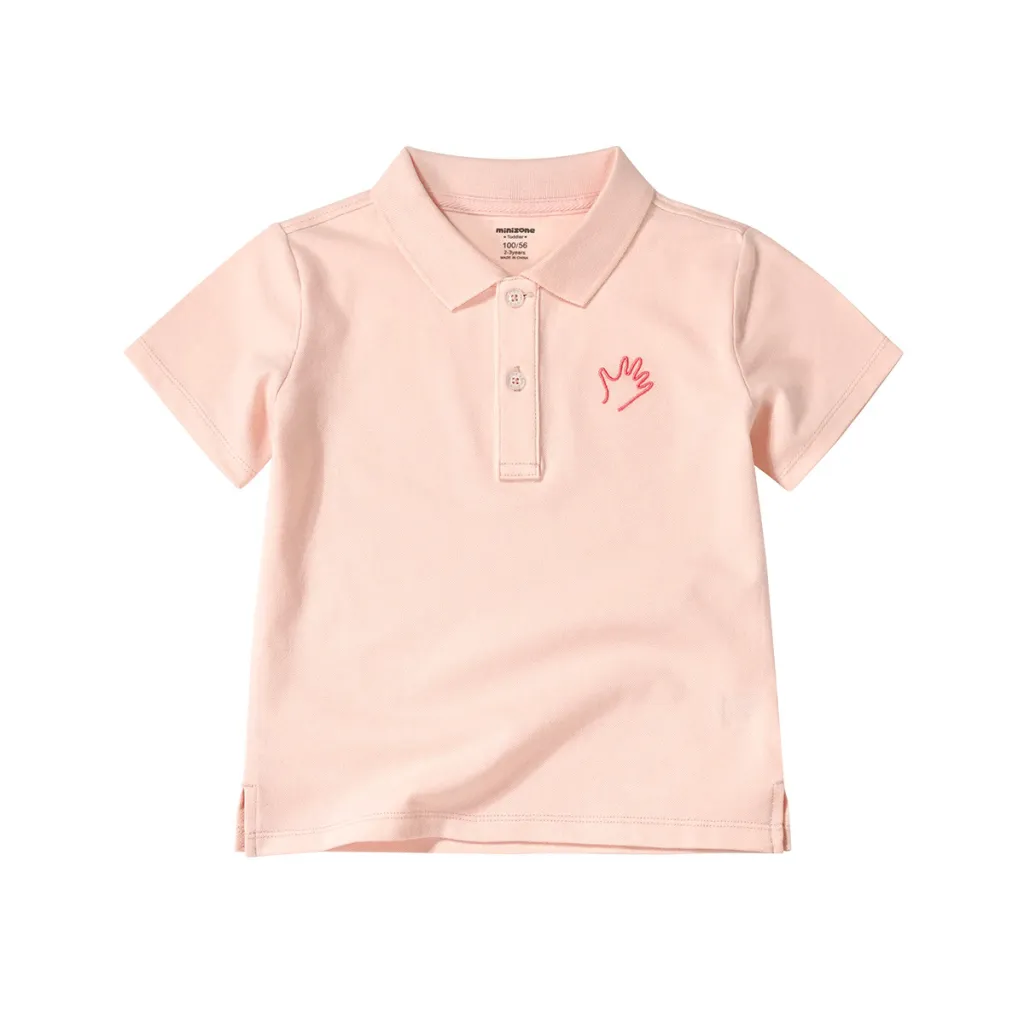 Children's T-shirt Minizone Summer Children's Clothing - Pink
