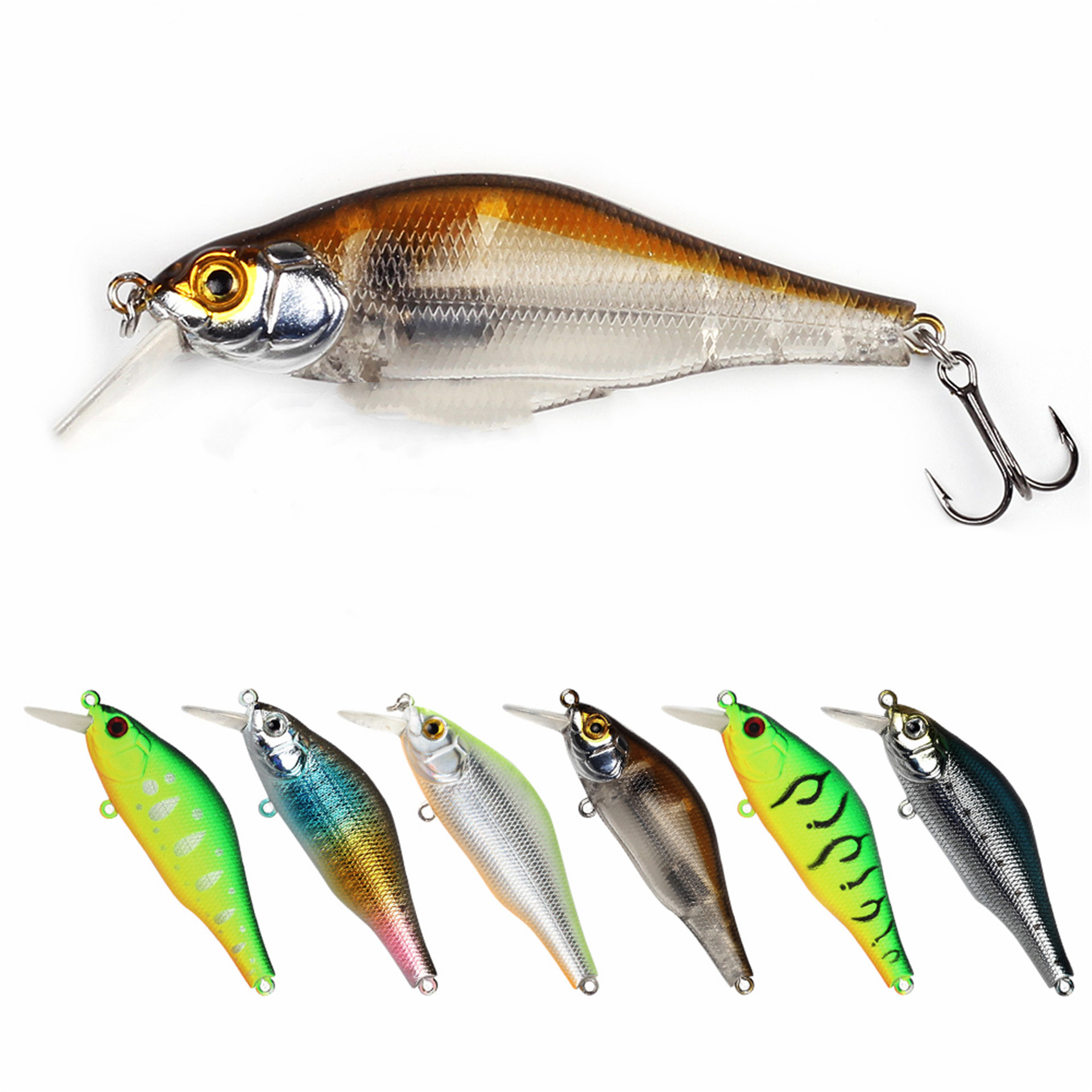 Title 5, Cross-border Fish Slow Sinking Mino Bionic Bait...