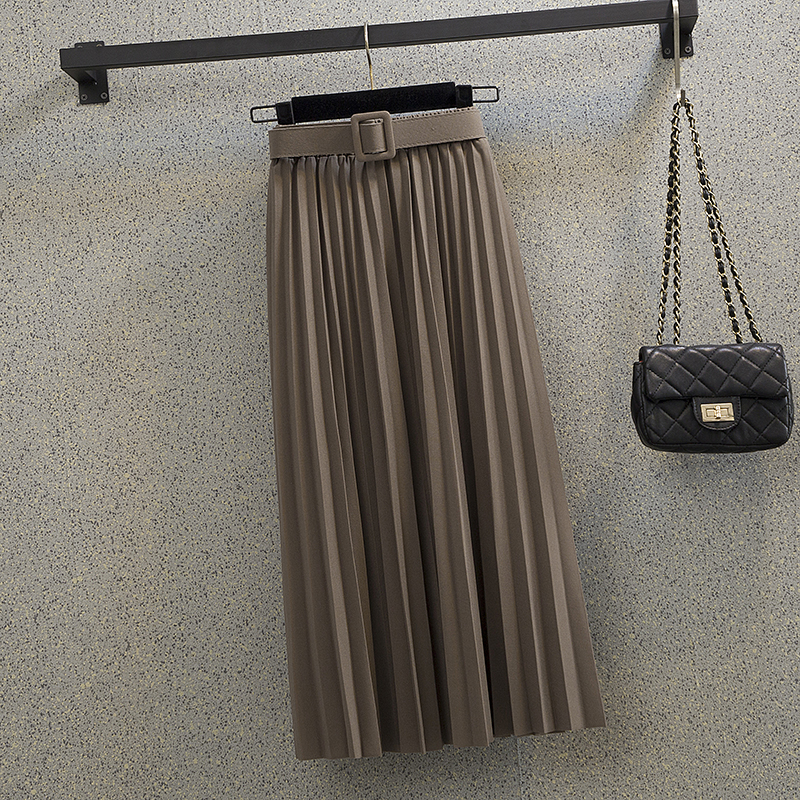 Title 4, New Mid-Length A-Line Mori Girl Skirt. Thin, Hi...