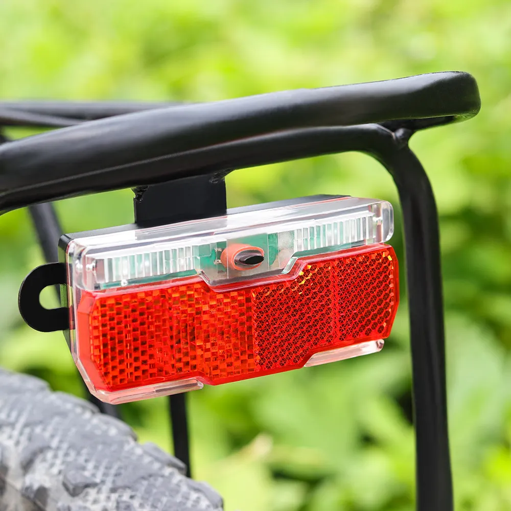 Red Bicycle Rear Light Use AAA Batteries