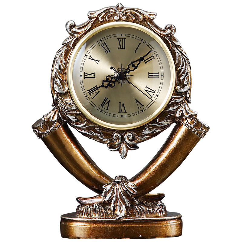 American silent pendulum clock desktop clock elephant desk
