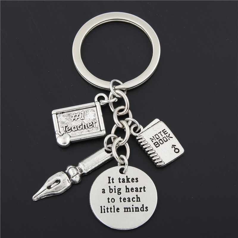 Teacher's Day Gift Thanksgiving Day Graduation Keychain B - Shop at LoveMi