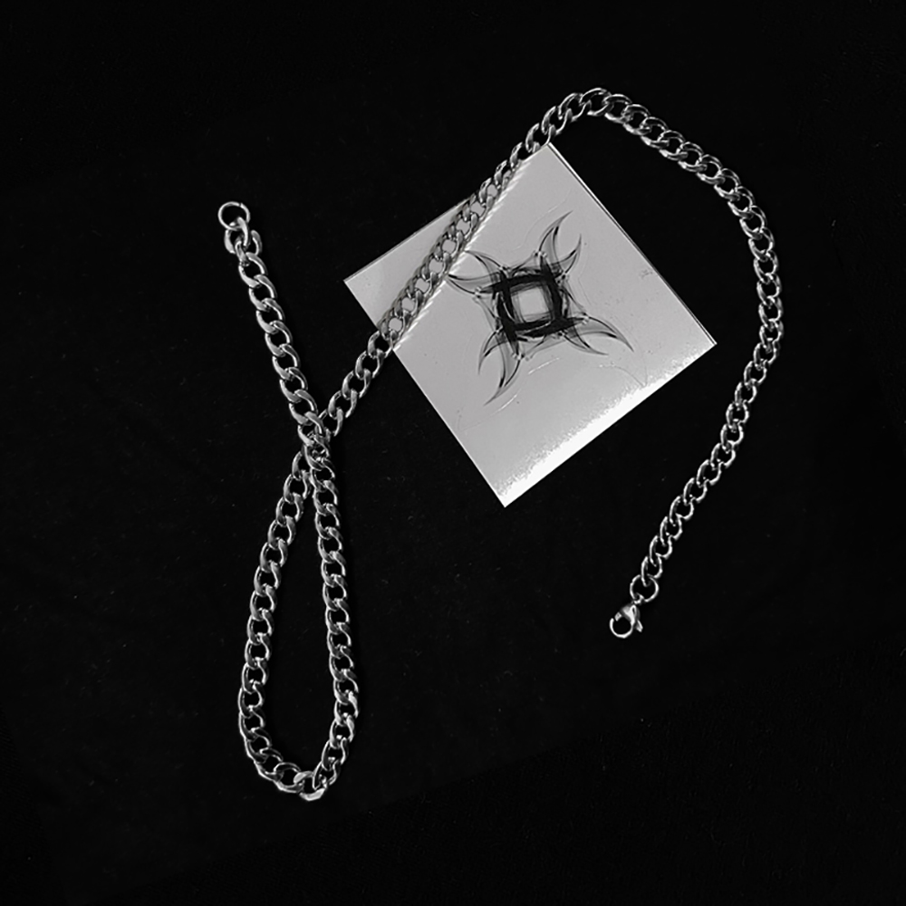 Korean Style Stainless Steel Bag Item Hand Irregular NK Chain DIY Jewelry Pendant Accessories