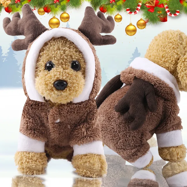 New Year Dog Cat Clothes Accessories Pet Supplies Fall winter Four Legged Cotton padded Clothes 16Style - Shop at LoveMi