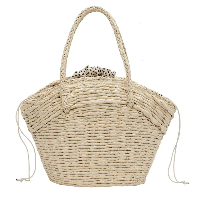Large Capacity Ins Shoulder Handbag Beige - Shop at LoveMi