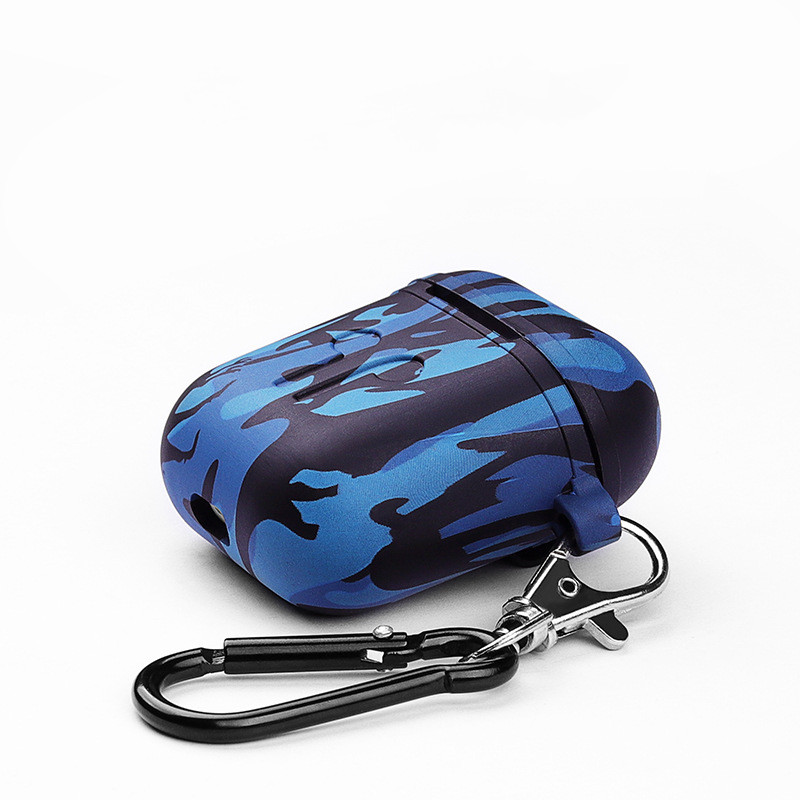 … Shell Cover Black and blue camouflage