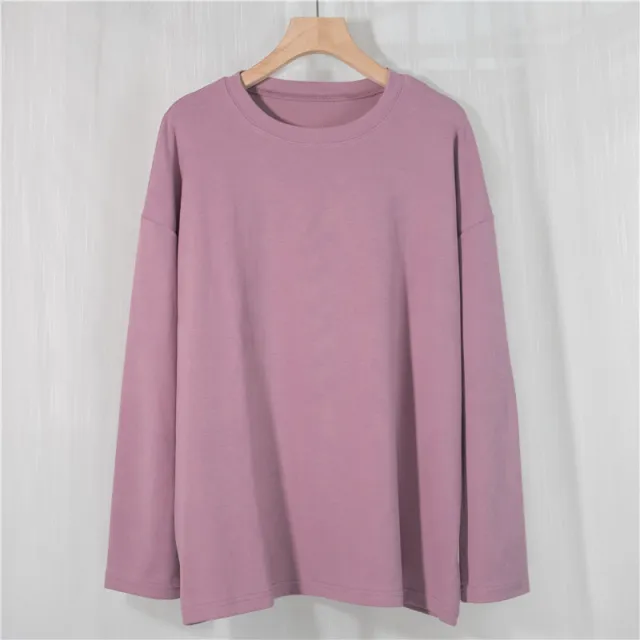 Falling Shoulders Round Neck Slimming Shirt College Style Compassionate N - Shop at LoveMi