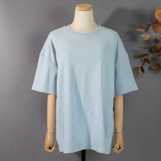 Falling Shoulders Round Neck Slimming Shirt College Style Compassionate J - Shop at LoveMi