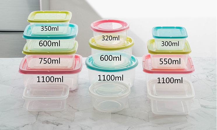 Title 2, Rectangular Box Transparent Plastic PP Crisper ...