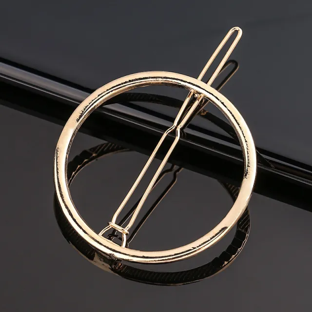Fashion Metal Love Heart Hair Clip Elegant Star Round Barrette for Women Girls Sweet Hairpins Barrettes Hair Accessories 20Style - Shop at LoveMi