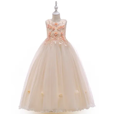 Flower Girl Dress Sleeveless Princess