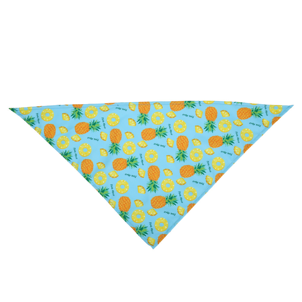Summer donut pet triangle scarf