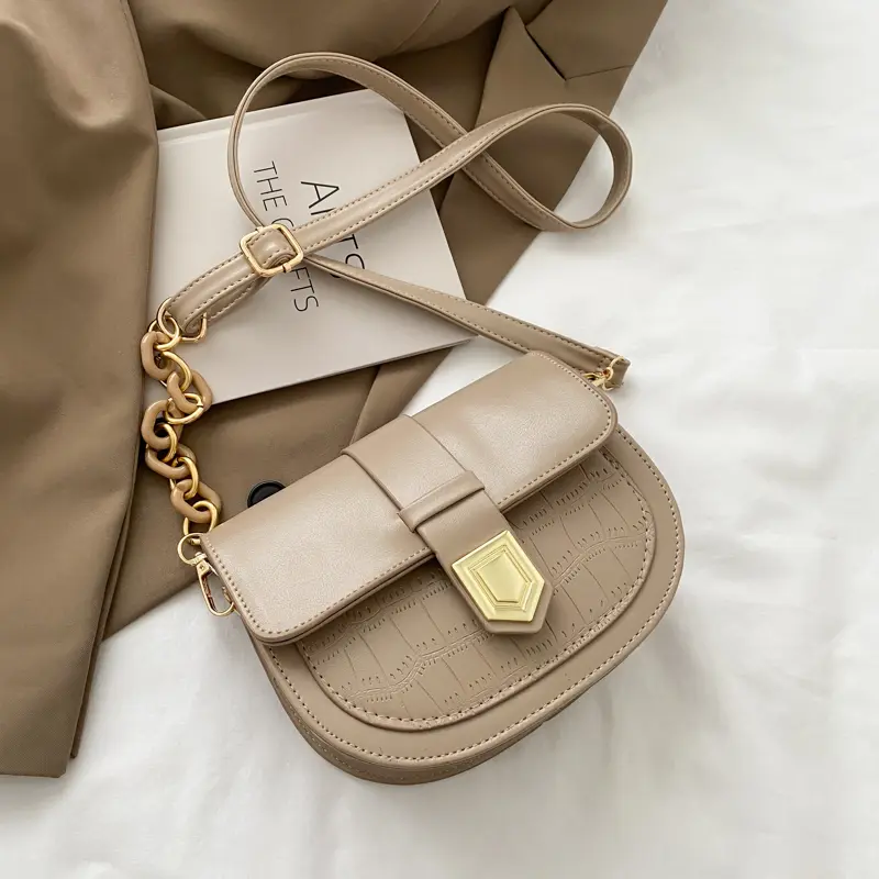 Small Bag Western Style Saddle Bag Trendy Fashion Wild Small Messenger Bag Female Bag