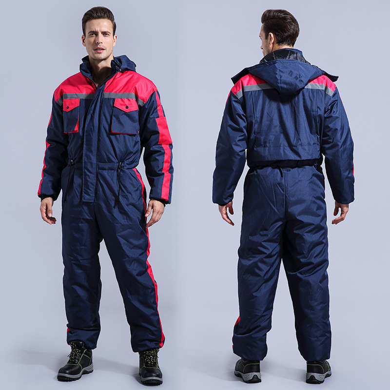 One-piece Anti-freezing Cold Storage Cold-proof Clothing To Keep Warm And Waterproof