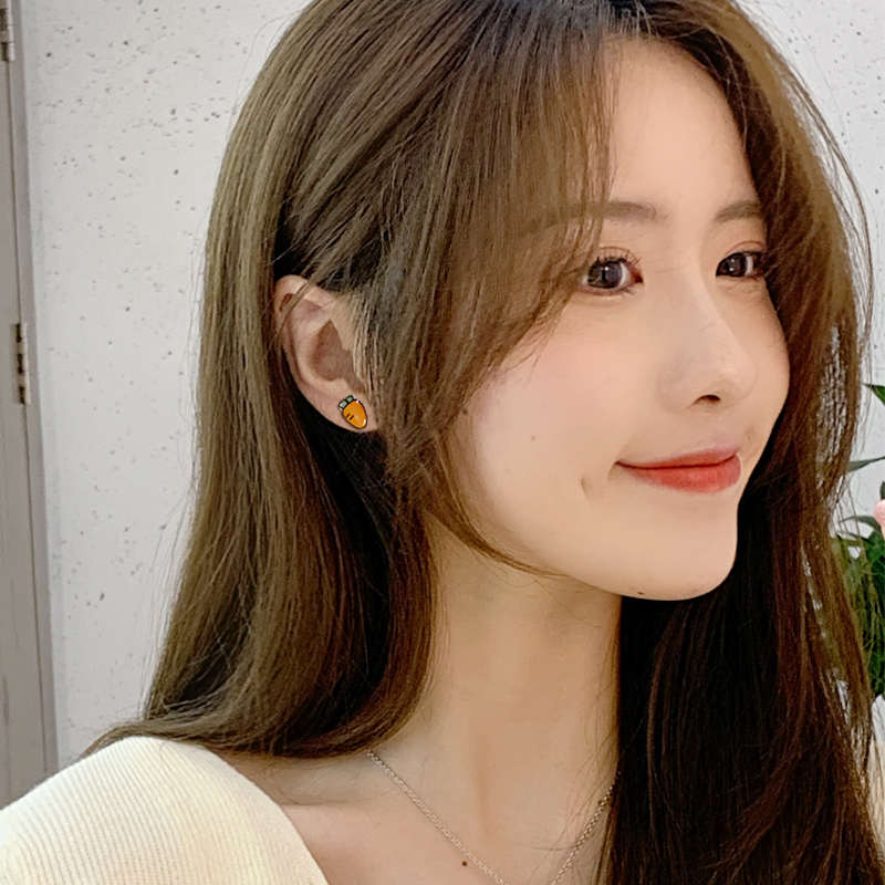 New Trendy Pierced Earrings Hot Summer Cute Children's Ear Clips