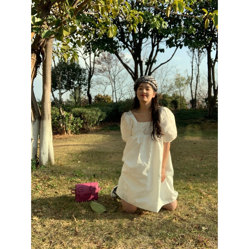 Summer New French Niche White Princess First Love Pettiskirt