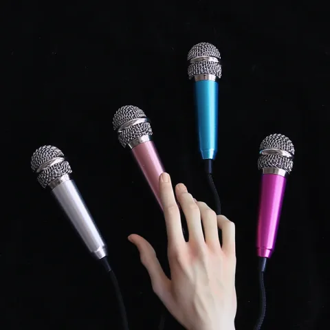 BJD Mini Microphone BJD Doll Can Hold Photography Props