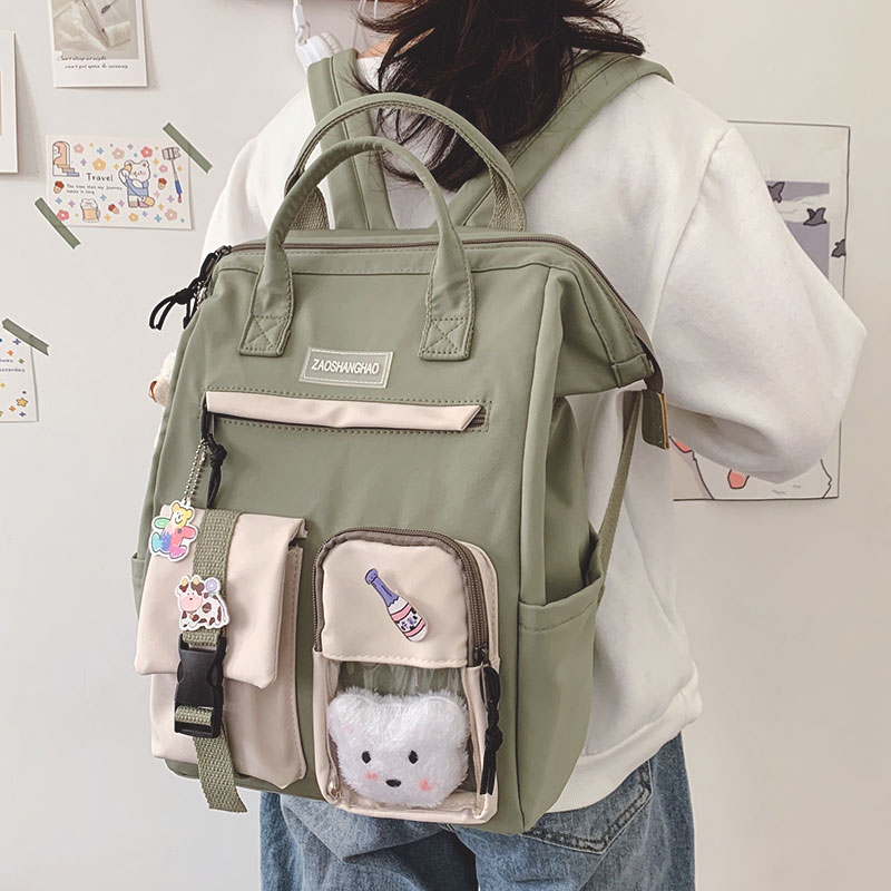 Title 1, Schoolbag Female Harajuku Lightweight High Scho...