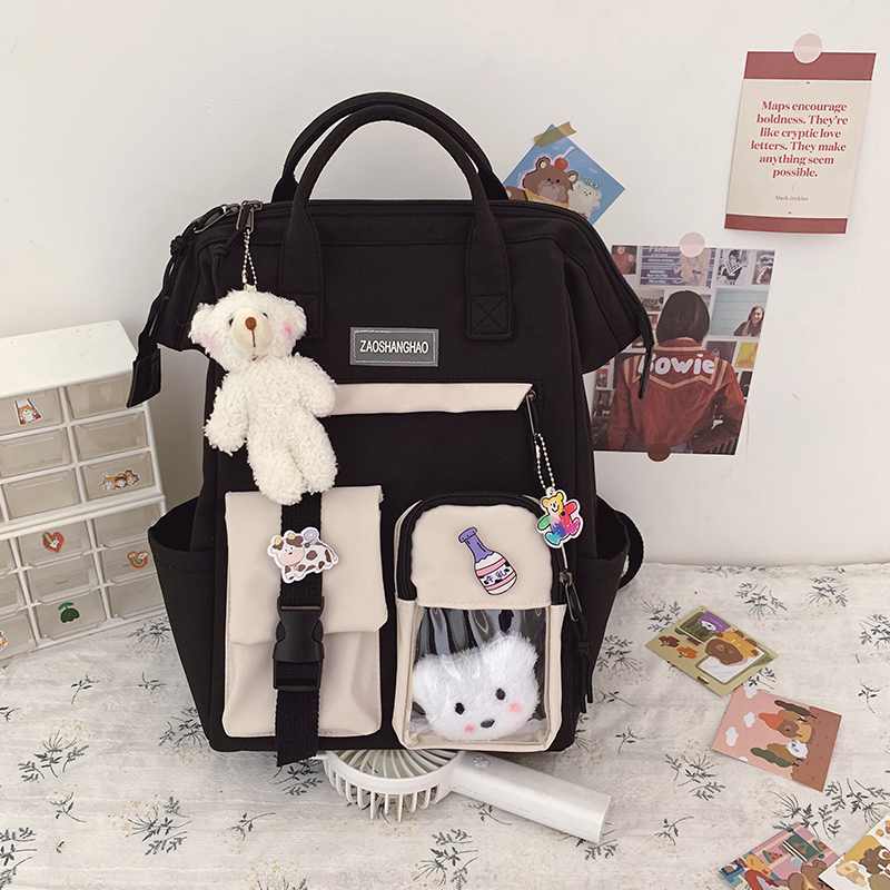 Title 2, Schoolbag Female Harajuku Lightweight High Scho...