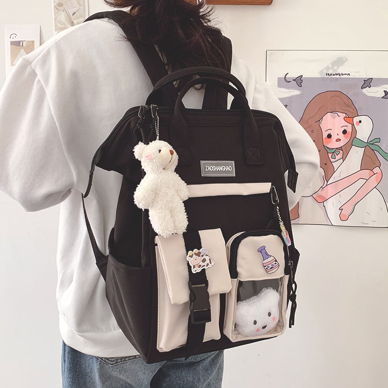 Title 3, Schoolbag Female Harajuku Lightweight High Scho...