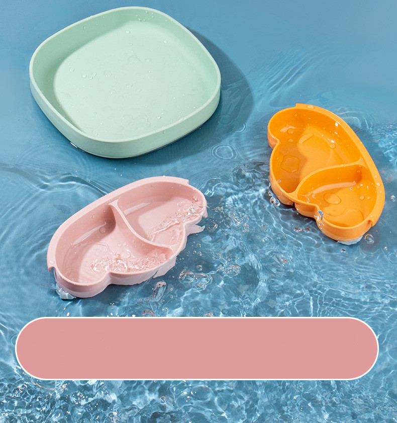 Title 7, Ins Portable Silicone Sucker Plate Food Self Fe...