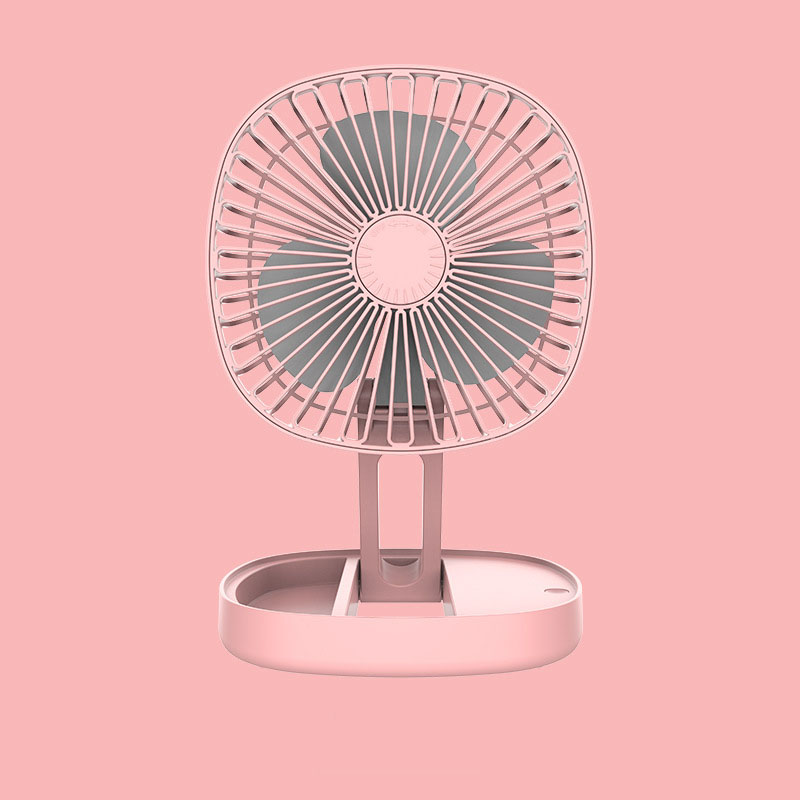 Small Portable Air Conditioning Appliances Foldable Electric Fan USB Rechargeabl - Picture 7 of 8