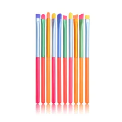 Makeup Brush Full Set Of Portable Makeup Brush Foundation Eyeshadow Makeup Brush Set - 10Sets Of Eye Brushes - View 1