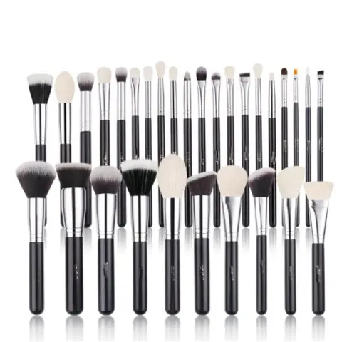 30 Animal Hair Makeup Brushes Set Recommended Beauty Tools