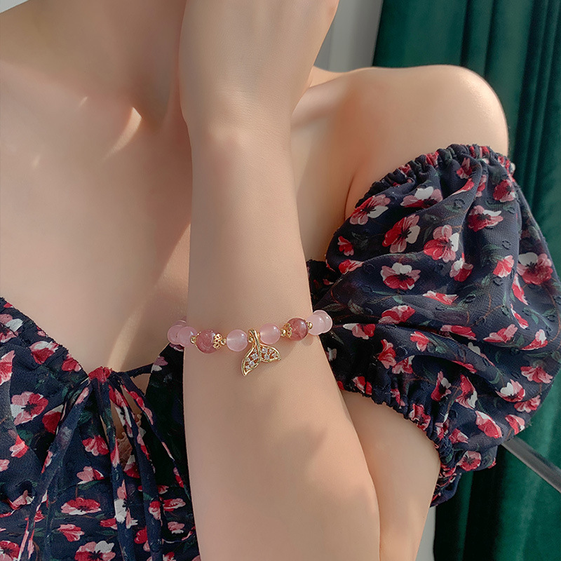 A Niche Design Sweet And Cold Style Simple Bracelet