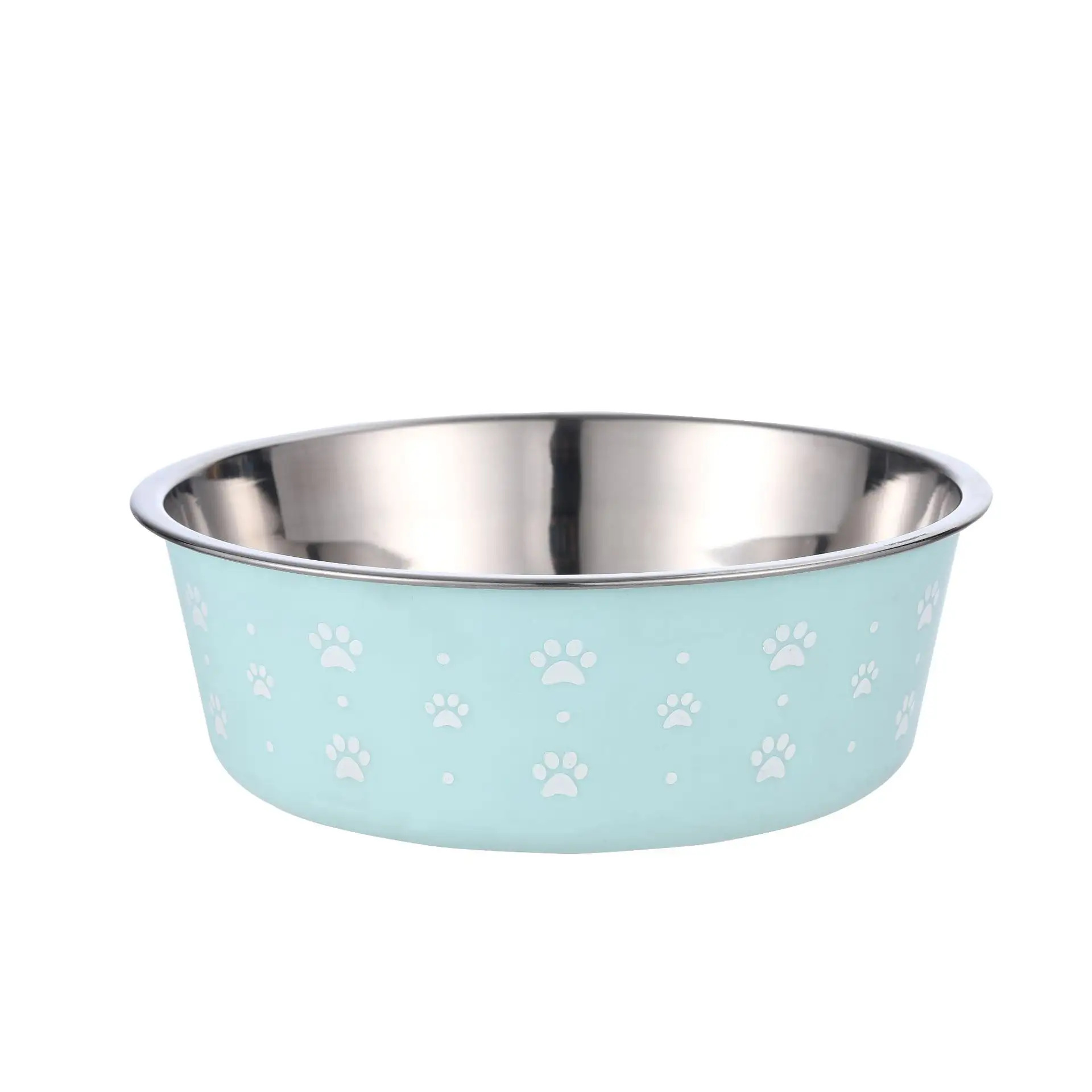 Pet Supplies Stainless Steel Food Bowl