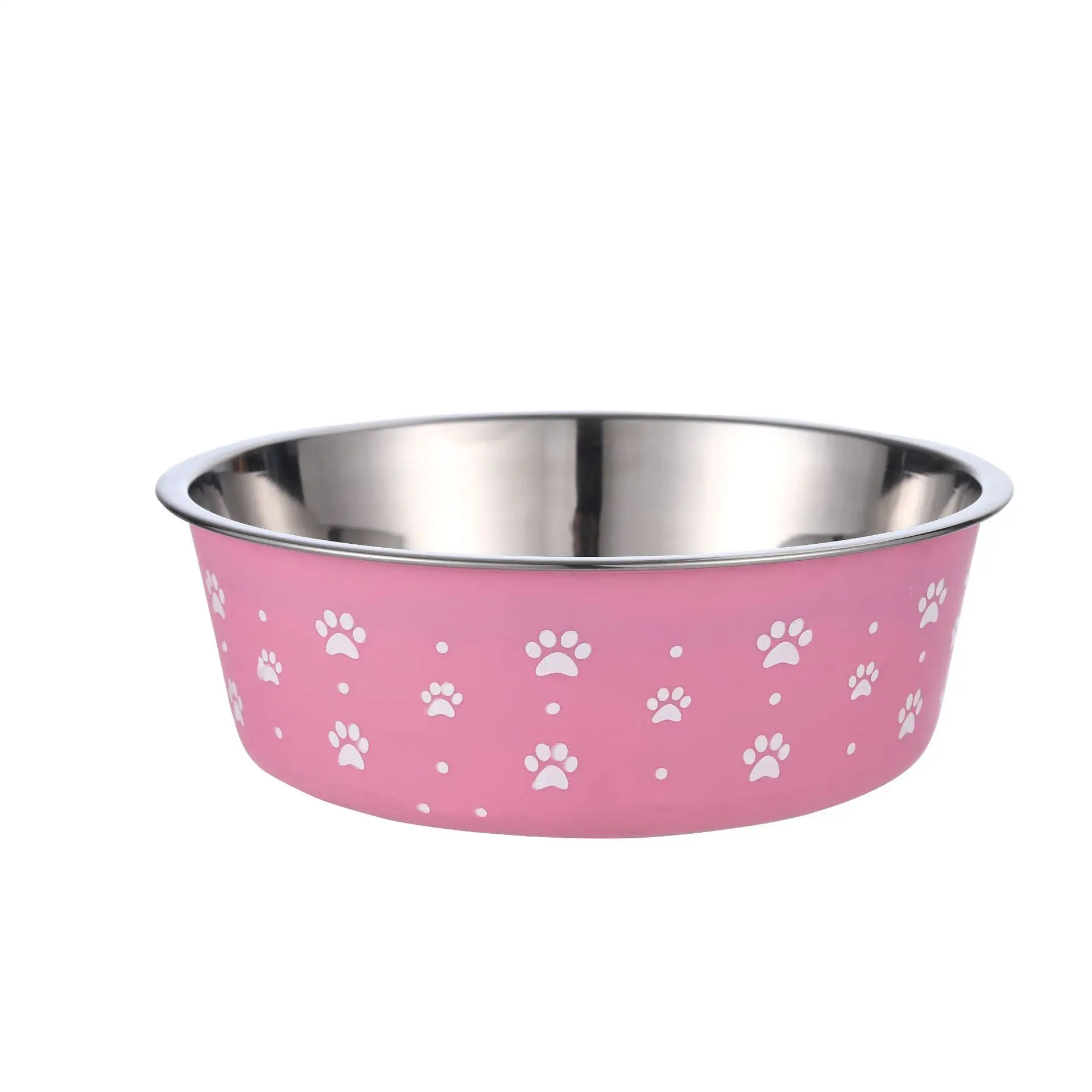 Pet Supplies Stainless Steel Food Bowl