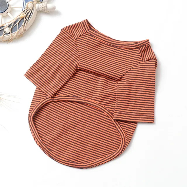 New Style Pet Clothes Casual Dog Clothes Teddy Puppy Pet Clothes Orange - Shop at LoveMi