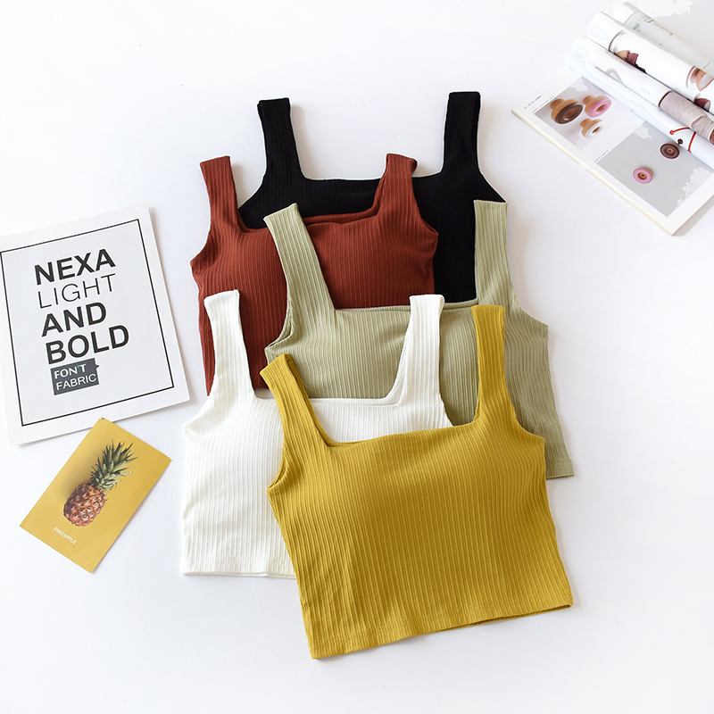 Title 15, Beautiful Back Square Neck Umbilical Vest With ...