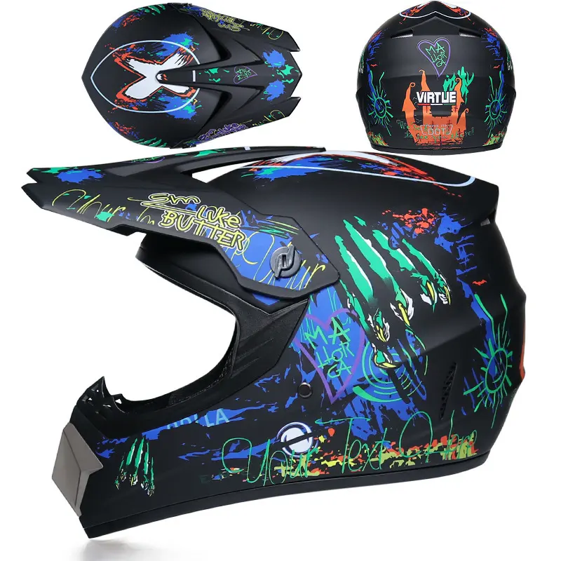 Small Off-road Helmet Racing Lightweight Mountain Full Face