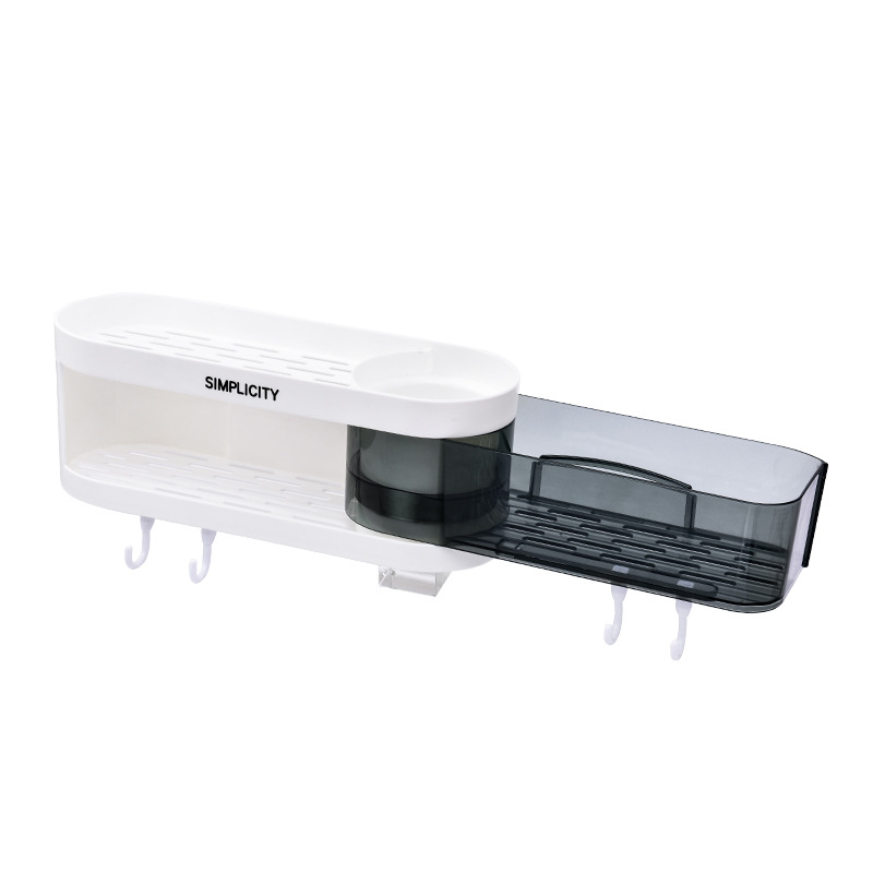 Wall-mounted Storage Rack For Kitchen And Bathroom