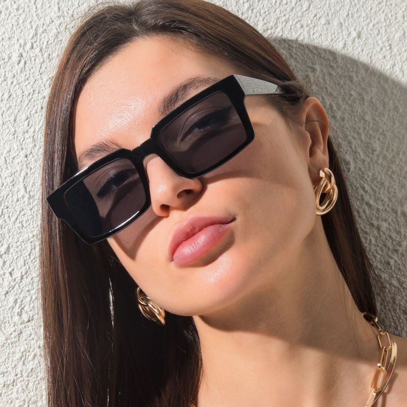 New Retro Box Sunglasses For Men And Women - Image 4
