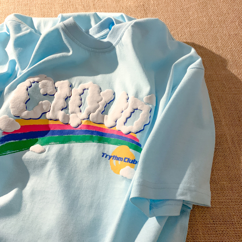 Couples Wear Half Sleeve Top Clothes