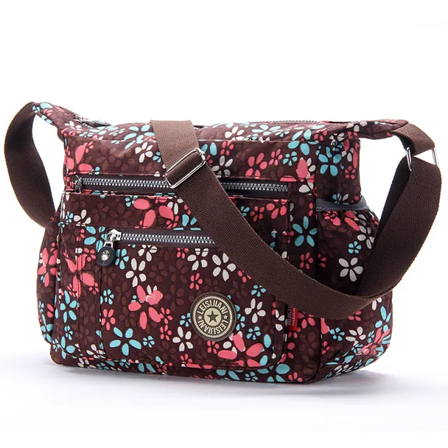 Waterproof Messenger Cross Body Ladies Handbag Bag Shoulder Bag Womens Purse Coffee - Shop at LoveMi