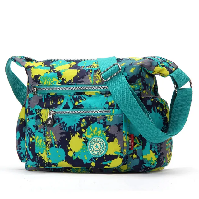 Waterproof Messenger Cross Body Ladies Handbag Bag Shoulder Bag Womens Purse Green - Shop at LoveMi