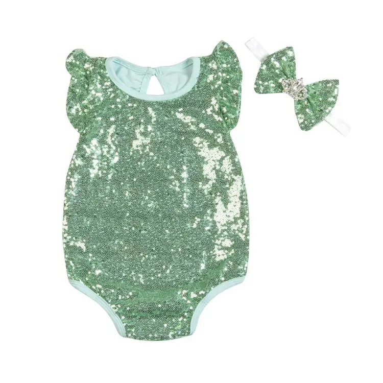 New Baby Romper Sequined Jumpsuit