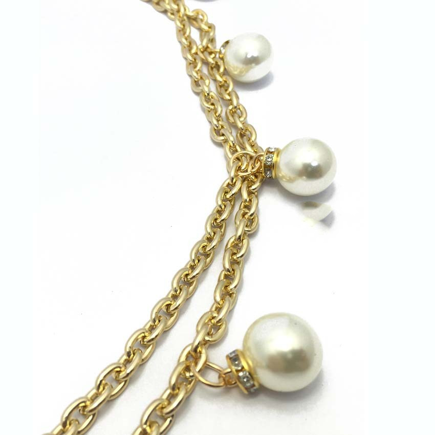 Pearl Waist Chain Women's Decorative Dress All-match Belt Women's Thin Korean Version