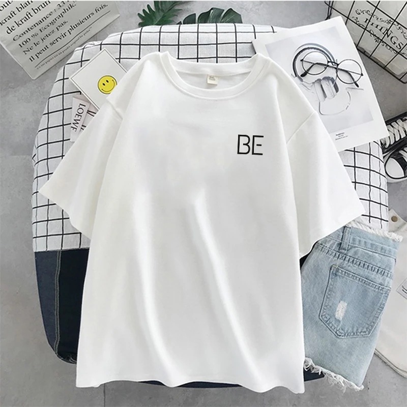 Title 2, Short-sleeved T-shirt Female Summer Student Kor...